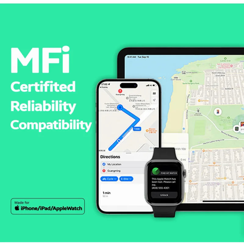 For Apple Find My tracking location wallet tracker card GPS locator smart tag iphone apple device find my  airtag replacement