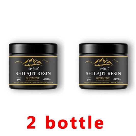BIYODE 600MG Pure Himalayan Shilajit Resin With Spoon With 85+ Trace Minerals & Fulvic Acid Care Lab Fulvic Acid Tested