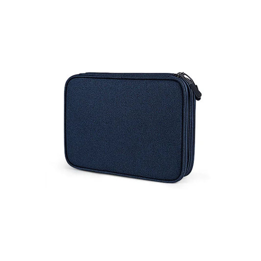 Multifunctional Storage Bag Multi-grid Tablets e-Books Case Organizer Bag for Charger Plug Data Cable Power Bank Mouse Battery