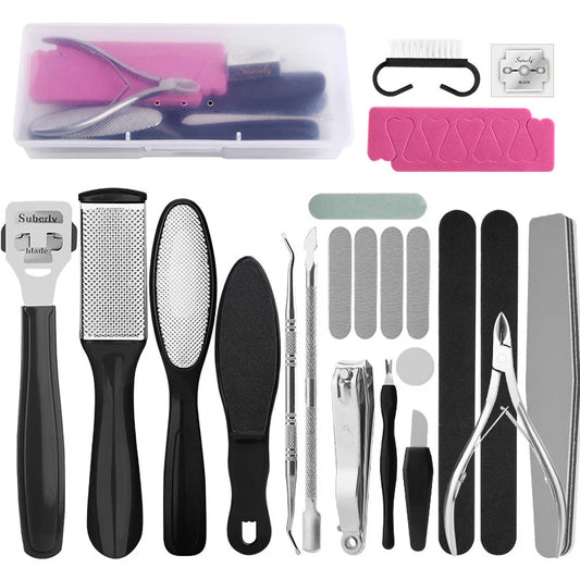 8 PCS Foot Grinder To Remove Dead Skin Calluses Household Pedicure Foot Shaving Foot Sanding Sanding Board Pedicure Tool Set