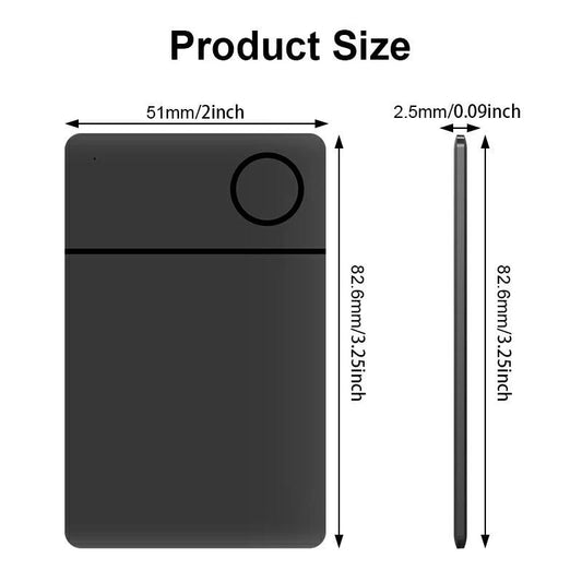Xiaomi Wireless Smart Card Wallet Tracker Work with Apple Find My App Back Cover Icard Tag for Iphone Airtag ID Card Finder IP67