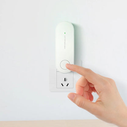 Plug in Air Purifier for Home Cleaner Mini Air Ionizer to Remove Smoke Portable Deodorizer Air Freshener White US Plug