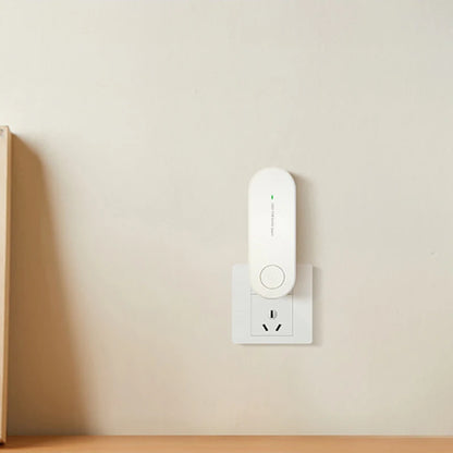 Plug in Air Purifier for Home Cleaner Mini Air Ionizer to Remove Smoke Portable Deodorizer Air Freshener White US Plug