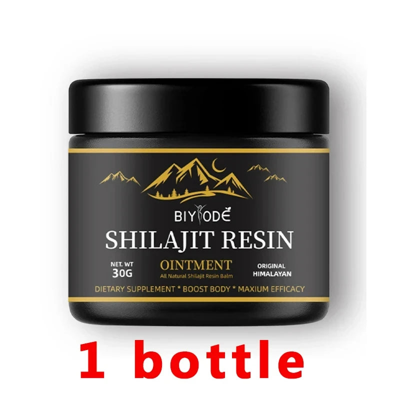 BIYODE 600MG Pure Himalayan Shilajit Resin With Spoon With 85+ Trace Minerals & Fulvic Acid Care Lab Fulvic Acid Tested