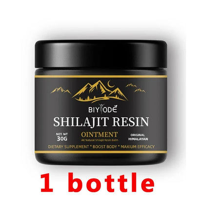 BIYODE 600MG Pure Himalayan Shilajit Resin With Spoon With 85+ Trace Minerals & Fulvic Acid Care Lab Fulvic Acid Tested