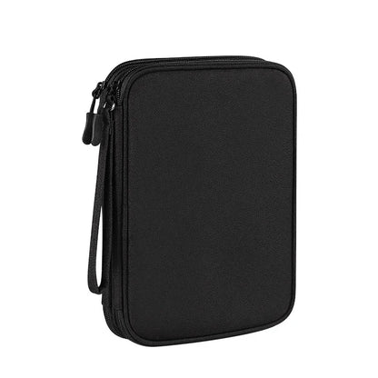 Multifunctional Storage Bag Multi-grid Tablets e-Books Case Organizer Bag for Charger Plug Data Cable Power Bank Mouse Battery