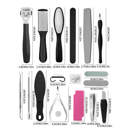 8 PCS Foot Grinder To Remove Dead Skin Calluses Household Pedicure Foot Shaving Foot Sanding Sanding Board Pedicure Tool Set