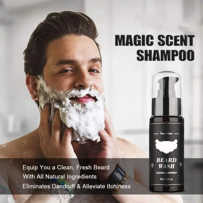 Men's Double-face Shaving Knife and Balm Clippers Trim Care Set